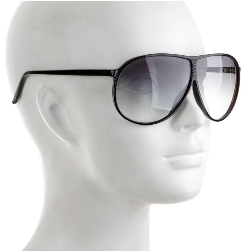 NWOT Calvin Klein Black aviator sunglasses